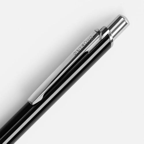 Ручка шариковая Arvent Glossy, черная фото 5