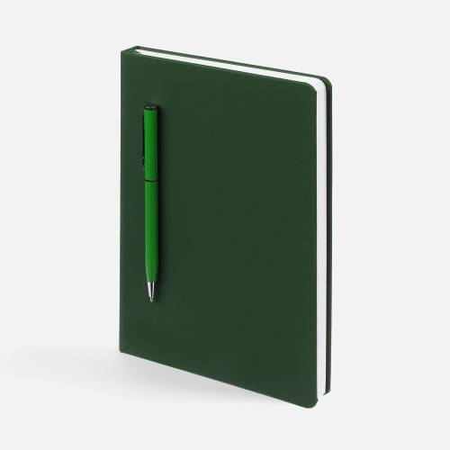 Ежедневник Magnet Shall, недатированный, зеленый фото 3