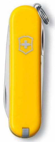 Нож-брелок Classic 58 с отверткой, желтый фото 4