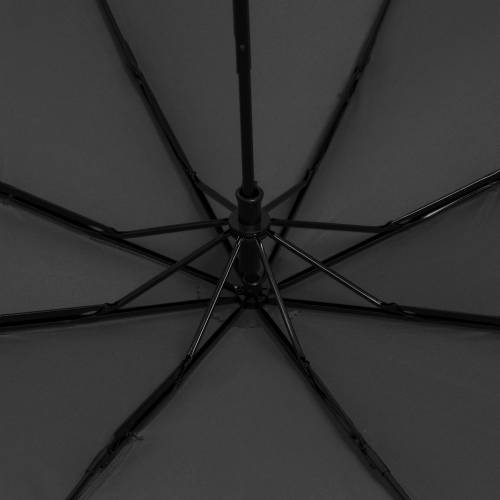 Зонт складной Fillit, черный фото 4