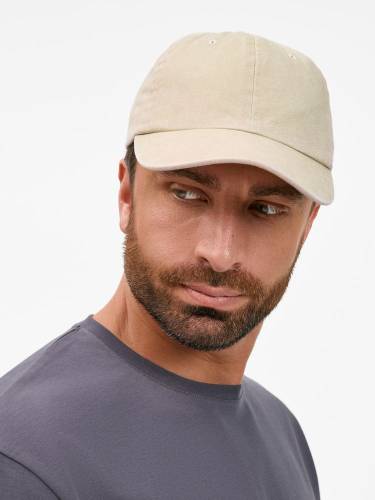 Бейсболка Berwi, бежевая фото 6