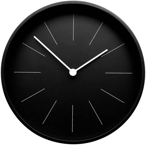 Часы настенные Berne, черные фото 2
