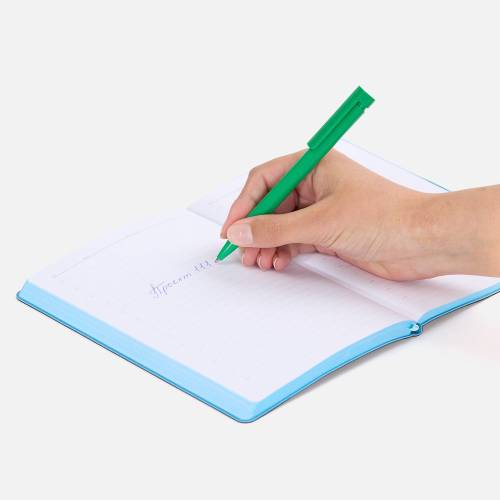 Ручка шариковая Liberty Polished, зеленая фото 5