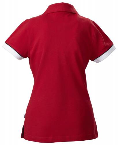 Рубашка поло женская Antreville, красная фото 3