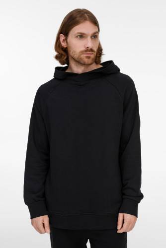 Худи унисекс H5, черное фото 2