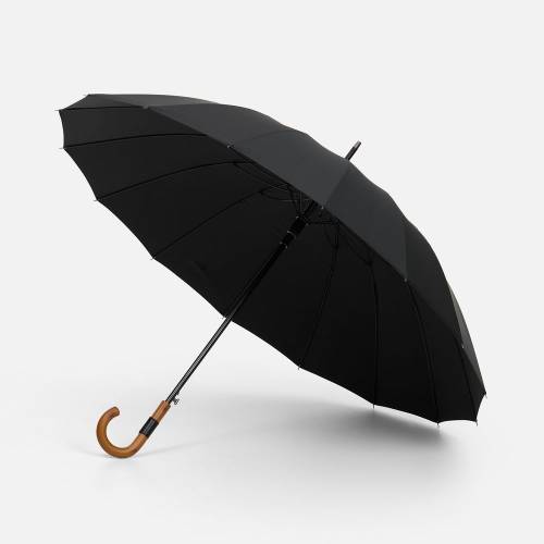 Зонт-трость Cloudfall, черный фото 2