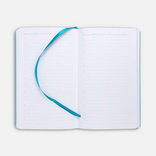 Ежедневник Nova, недатированный, бирюзовый фото 7