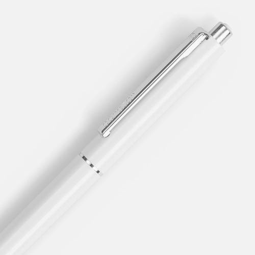 Ручка шариковая Senator Point, ver.2, белая фото 4