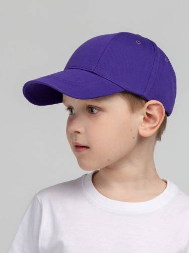 Бейсболка детская Capture Kids, фиолетовая фото 7