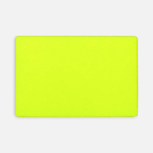 Наклейка тканевая Lunga, L, желтый неон