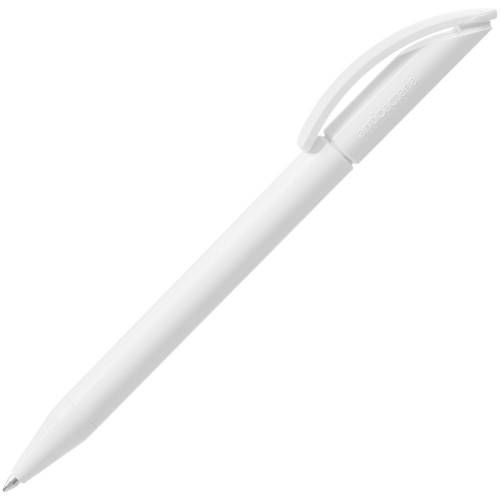 Ручка шариковая Prodir DS3 TPP Antibacterial, белая фото 3