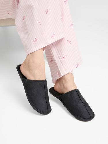 Тапочки домашние Norridge, черные фото 6