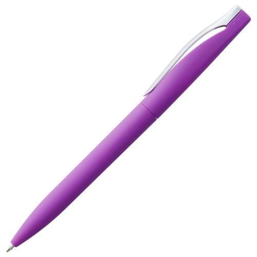 Ручка шариковая Pin Soft Touch, фиолетовая фото 6