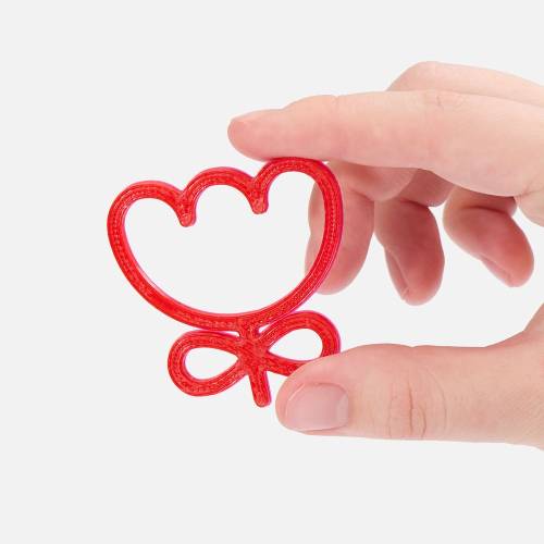 Подвеска Flora, 3D-печать на заказ, тюльпан фото 3