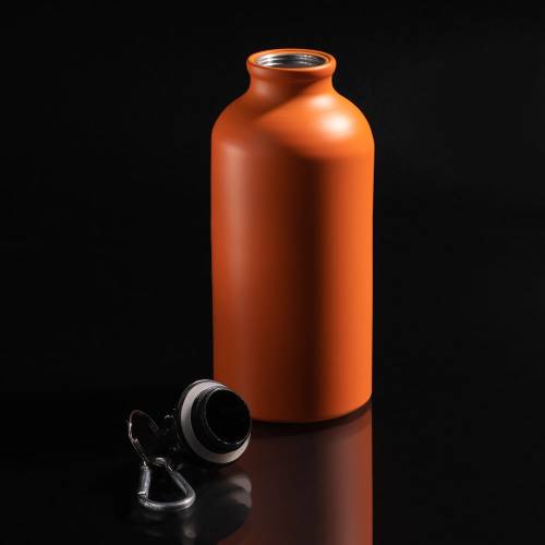 Бутылка для воды Funrun 400, оранжевая фото 7