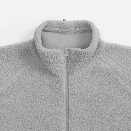 Куртка унисекс Oblako 2.0, светло-серая фото 6