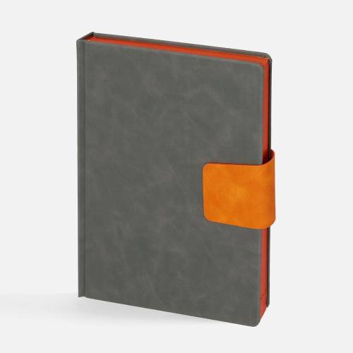Ежедневник Grande Strap на заказ, датированный, серый фото 3