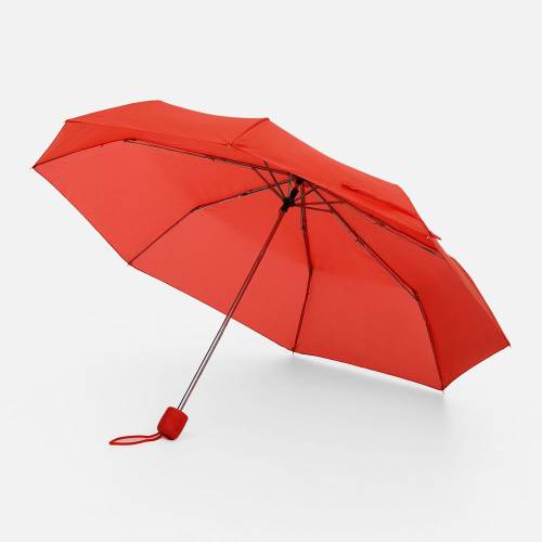 Зонт складной Basic, красный фото 2