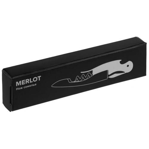 Нож сомелье Merlot, черный фото 4