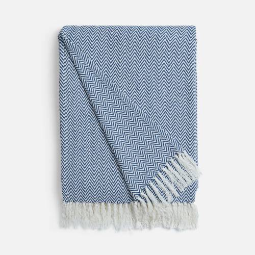 Плед Landour, синий фото 4