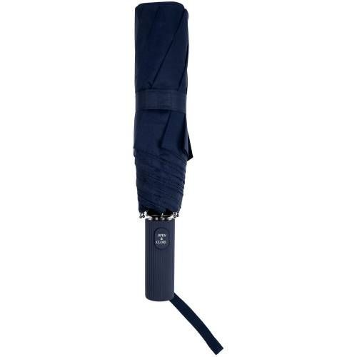 Зонт складной Ribbo, темно-синий фото 6