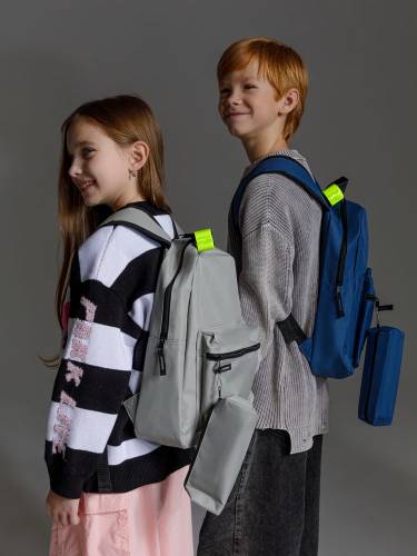 Детский рюкзак Base Kids с пеналом, темно-синий фото 12