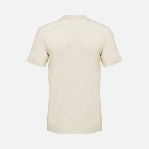 Футболка унисекс Cliff, светло-бежевая (неокрашенная) фото 3