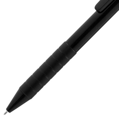 Ручка шариковая Easy Grip, черная фото 5