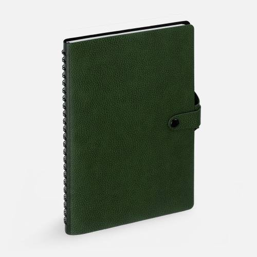 Ежедневник Strep Front на заказ, недатированный, зеленый фото 4