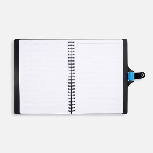 Ежедневник Strep Front на заказ, недатированный, голубой фото 10