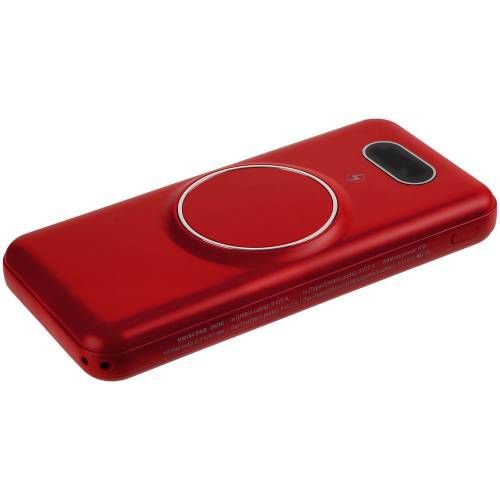 Внешний аккумулятор Omni Qi 10000 мАч, красный фото 2
