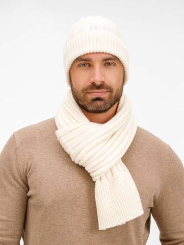 Шарф Bellish, белый (ванильный) фото 9 Шарф Bellish, белый (ванильный) фото 9