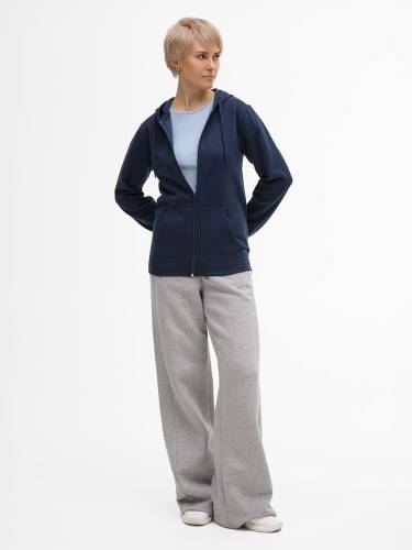 Толстовка унисекс Stone, темно-синяя фото 12 Толстовка унисекс Stone, темно-синяя фото 12