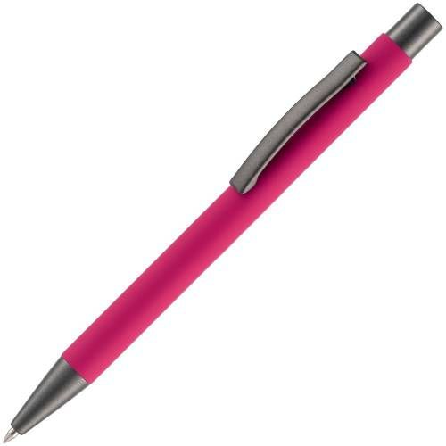 Ручка шариковая Atento Soft Touch, розовая фото 2