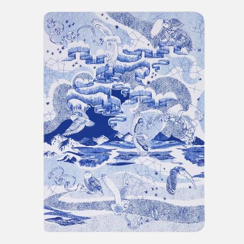 Флисовый плед «Чудеса прилетели» фото 2 Флисовый плед «Чудеса прилетели» фото 2