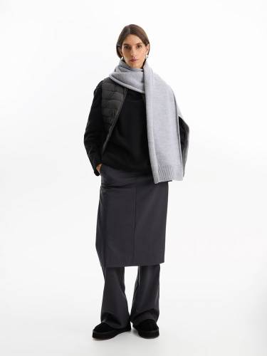 Шарф Cordelia, светло-серый фото 6