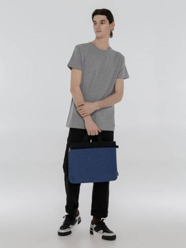 Конференц-сумка Melango, синяя фото 6