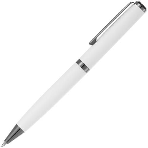 Ручка шариковая Inkish Gunmetal, белая фото 3