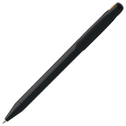 Ручка шариковая Prodir DS1 TMM Dot, черная с оранжевым фото 5