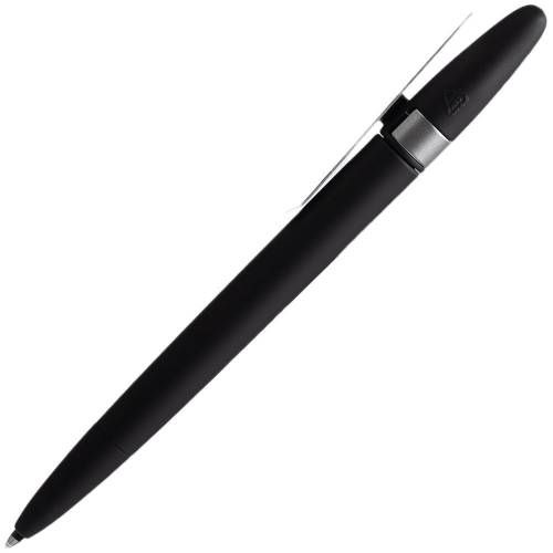 Ручка шариковая Prodir DS5 TSR Metal Clip, черная фото 4