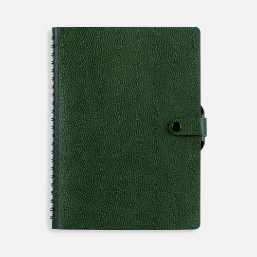 Ежедневник Strep Front на заказ, недатированный, зеленый фото 2