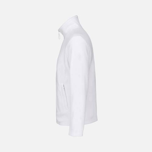 Куртка флисовая унисекс Nitro, белая фото 4