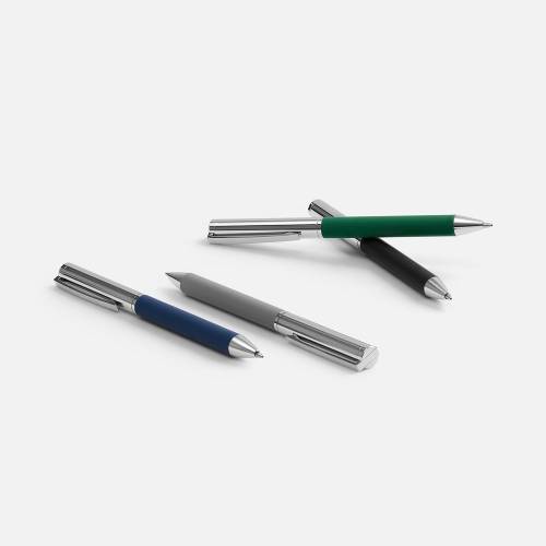 Ручка шариковая Eyeshot Soft Touch, серая фото 7 Ручка шариковая Eyeshot Soft Touch, серая фото 7