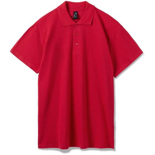 Рубашка поло мужская Summer 170, красная фото 2