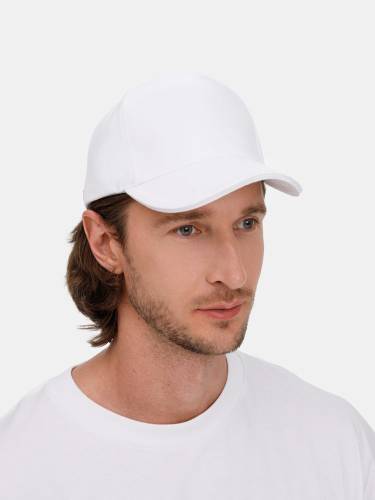 Бейсболка Classic 2.0, белая фото 9