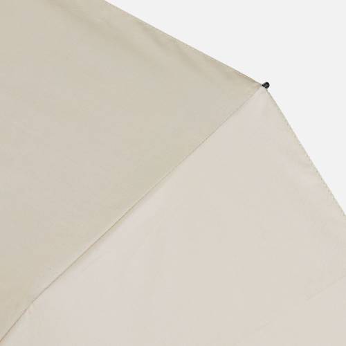 Зонт складной с УФ-защитой Ribstar, бежевый фото 8