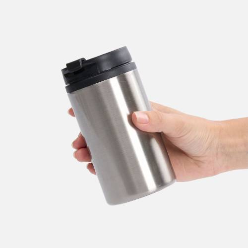 Термостакан Canella, серебристый фото 5