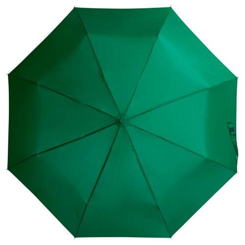 Зонт складной Basic, зеленый фото 3