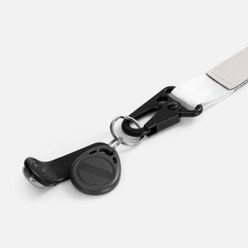 Брелок с карабином Manlig, белый фото 5 Брелок с карабином Manlig, белый фото 5