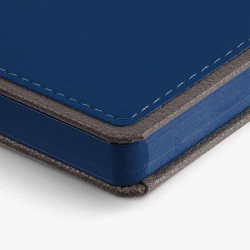 Ежедневник Frame, недатированный,синий с серым фото 7 Ежедневник Frame, недатированный,синий с серым фото 7